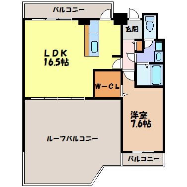 ＡＨマンション泉 間取り図