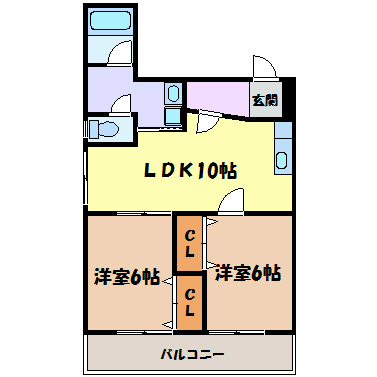 メゾン武田 間取り図