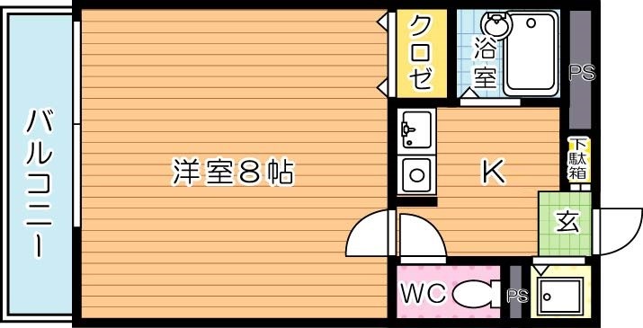 ヴィラアカデミア 間取り