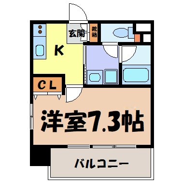 ブルームライフ新栄 間取り図