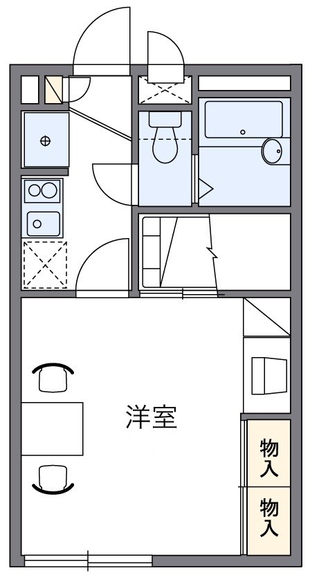 南久が原 201号室 間取り