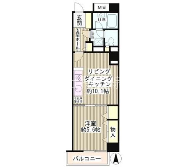 自由が丘ミッテ 間取り図