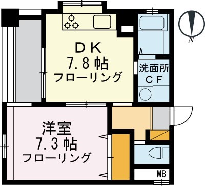 ピアライフ・&alpha;    301号室 間取り