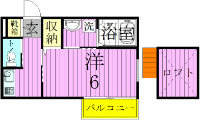 301号室 間取り
