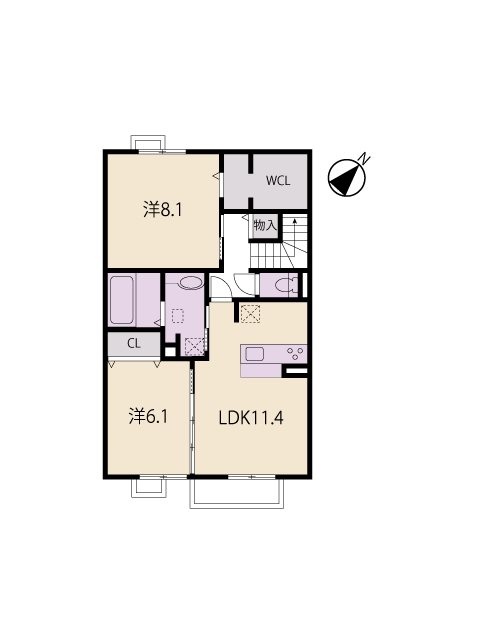 Colina Square 間取り図