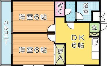 第３住友ビル 501号室 間取り