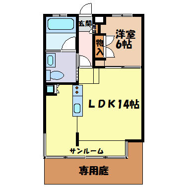パサージュ陽明 間取り図