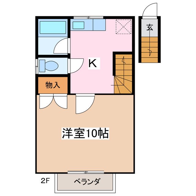 CASAまさきB 間取り
