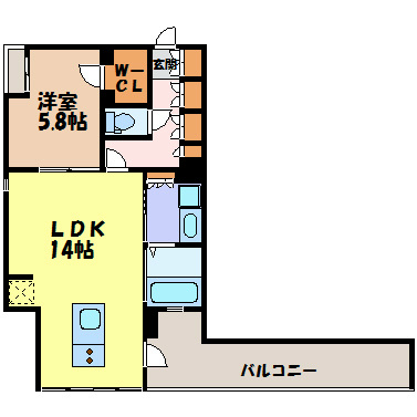 ＩＺＵＭＩ １ 間取り