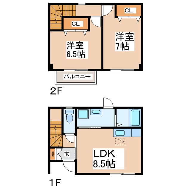 インプレッシブ21 間取り