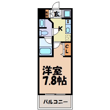 プライムアーバン泉 間取り図