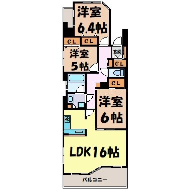 meLiv上前津 間取り図
