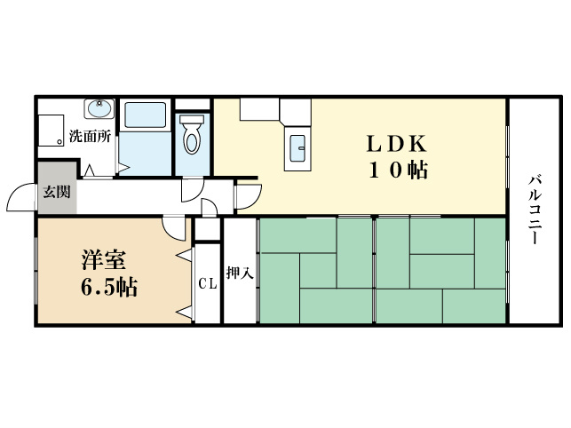アメニティ7 間取り