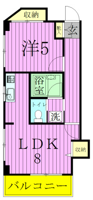 シャトレー稔 間取り図