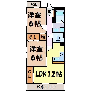 ビラ三秀上前津 間取り図