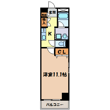 レジデンス上前津スクエア 間取り