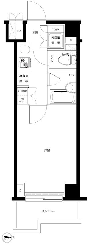 ルーブル荏原中延 間取り