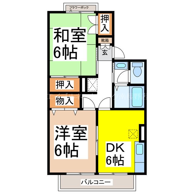 ソアニュー小山Ａ 間取り