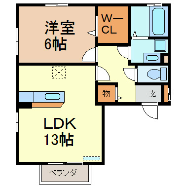 ウィックス 間取り図