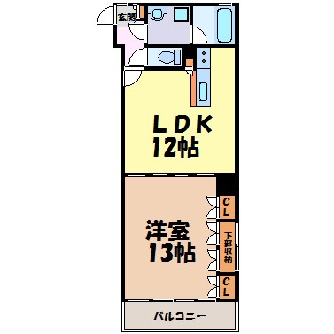 ラディアント矢場 間取り