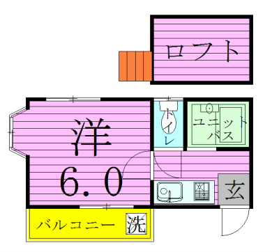 201号室 間取り