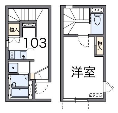 シュンフォール 間取り図