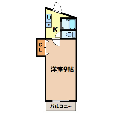 富士レイホービル第３ 間取り図