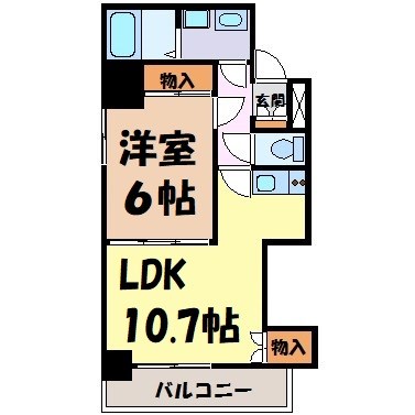 ヒルズ新栄 間取り図
