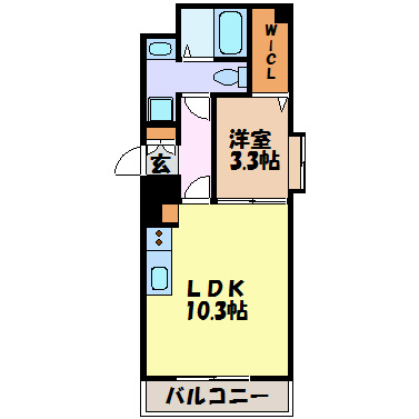 ティーブロッサム 間取り図