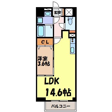 セレブランド堀田駅前 間取り図