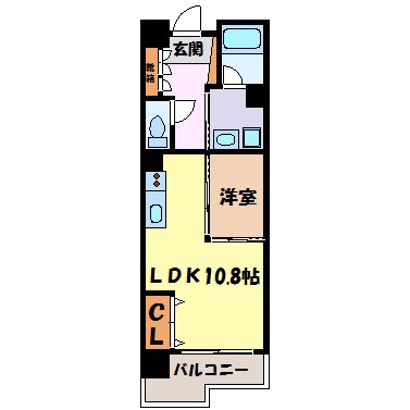 Ｃ.Ｐ.Ｐｕｒｅ１６０８ 間取り図