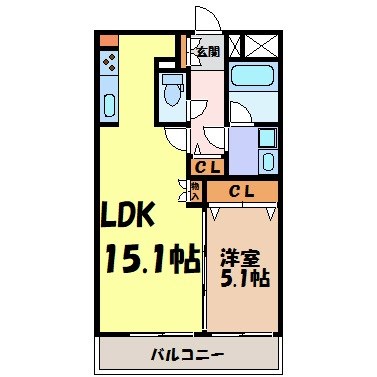 ＲＥＧＡＬＯ覚王山 間取り図