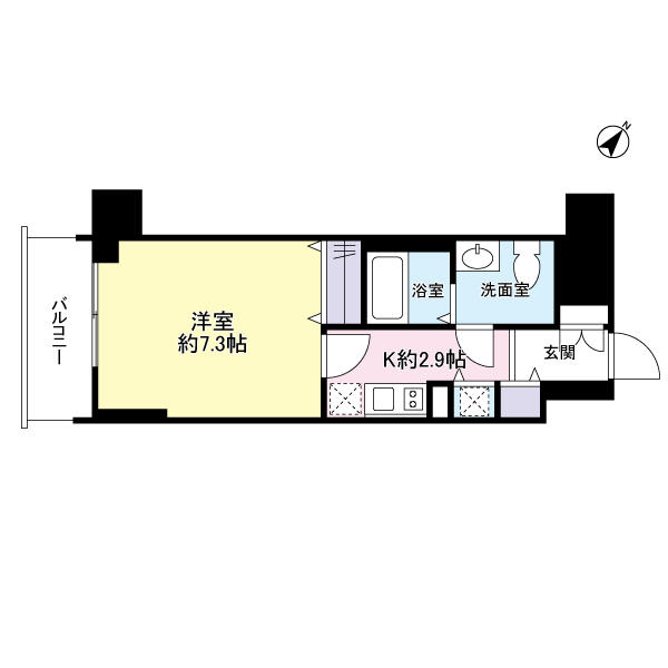グロースメゾン新横浜 間取り