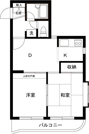 アーガスヒルズ33 106号室 間取り
