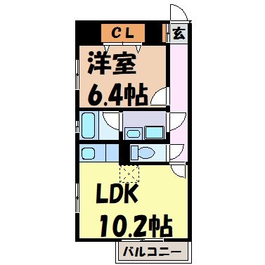 アビタシオン葵 間取り図
