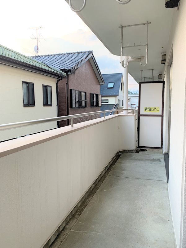静鉄宮下町マンション ベランダ