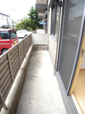 オーク上富野 ベランダ