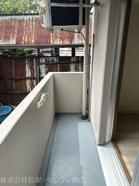 ヴィラパーシモン ベランダ