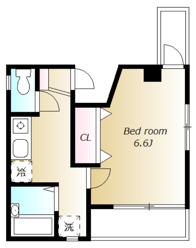 シャトル・坂上 間取り図