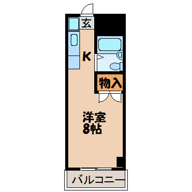 シャトー栄 間取り図