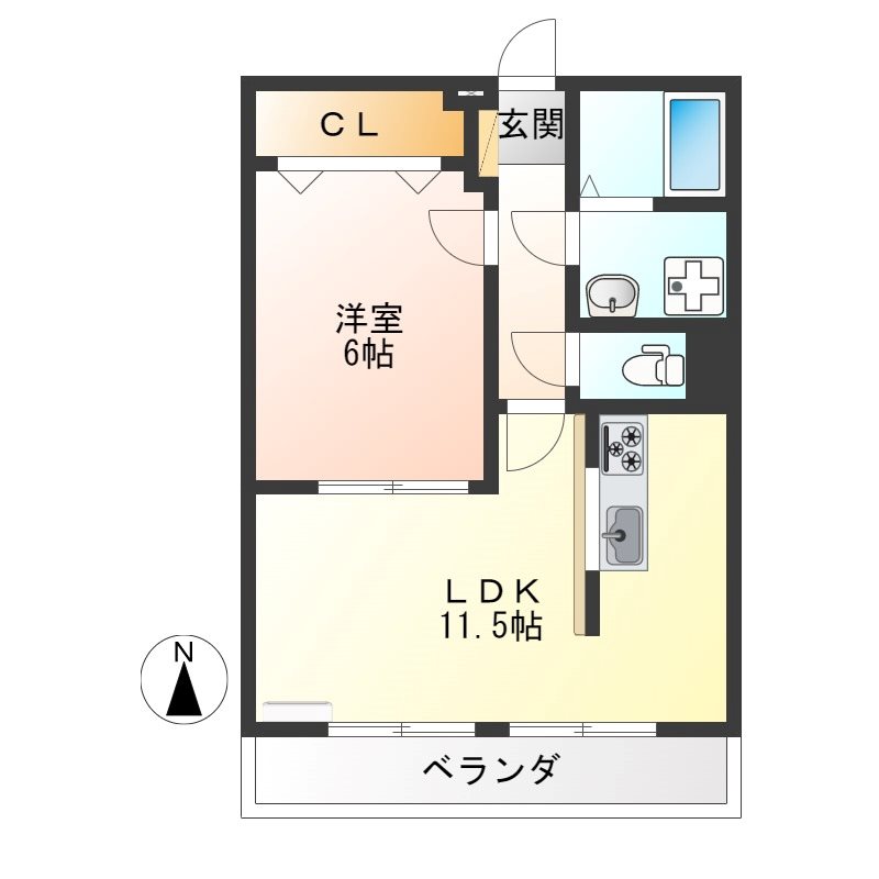 秀栄ヒルズ 間取り