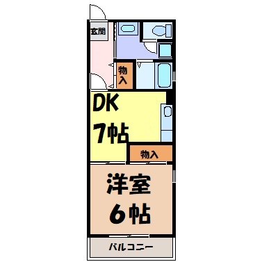 アーバンドエル新栄 間取り図