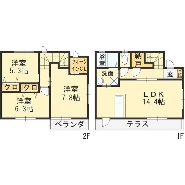 コルディア（CORDIA） 間取り