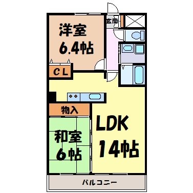 セントラルステージ 間取り図