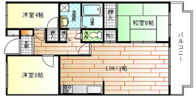 アルベーロ和生 間取り
