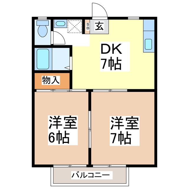 エンダイハイツ 間取り