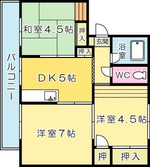 301号室 間取り