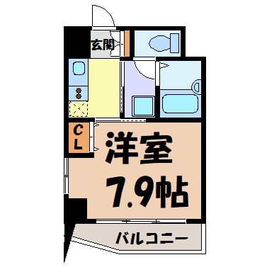 アビタシオン鶴舞 間取り図