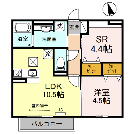 スペチアーレK 間取り