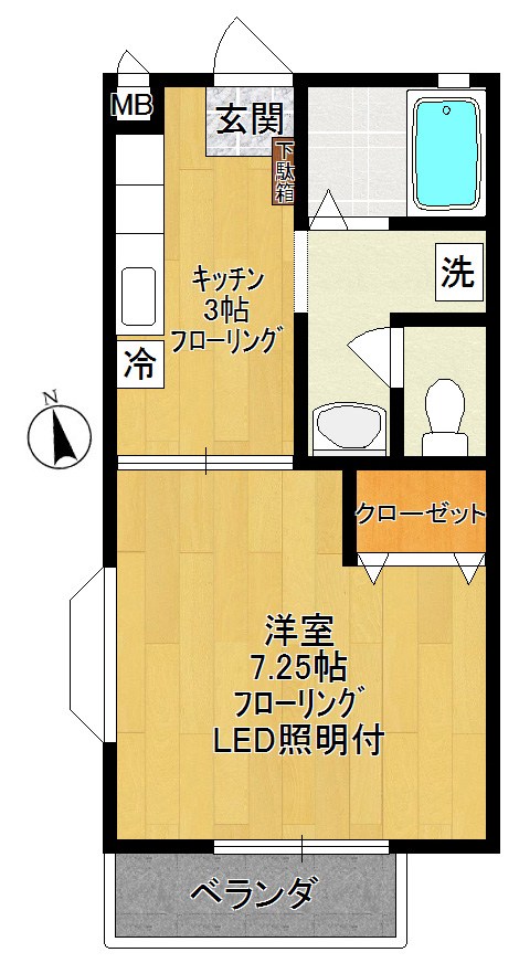 サンモール 間取り図